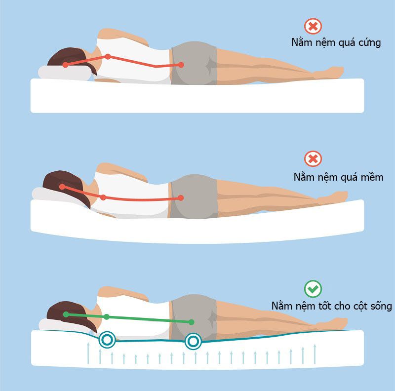 Độ cứng của nệm