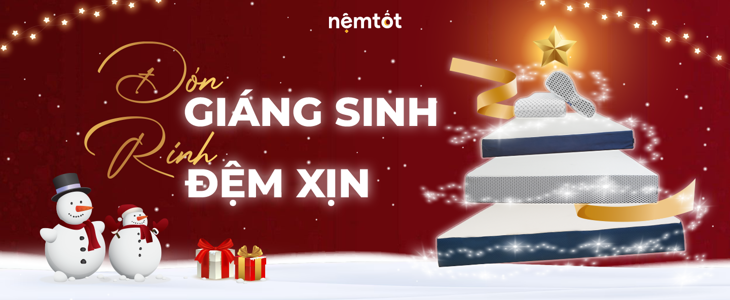 Banner giáng sinh nệm tốt