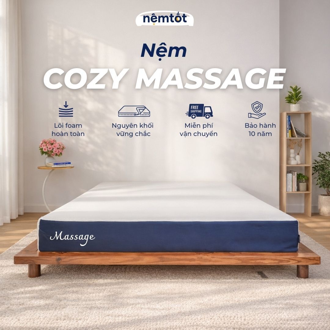Nệm foam cozy Massage