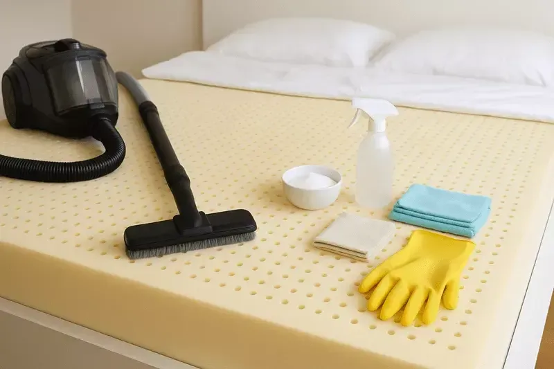 cách vệ sinh nệm cao su thiên nhiên
