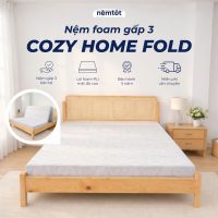 đệm foam cozy homefold 3 gập 3 tiện lợi