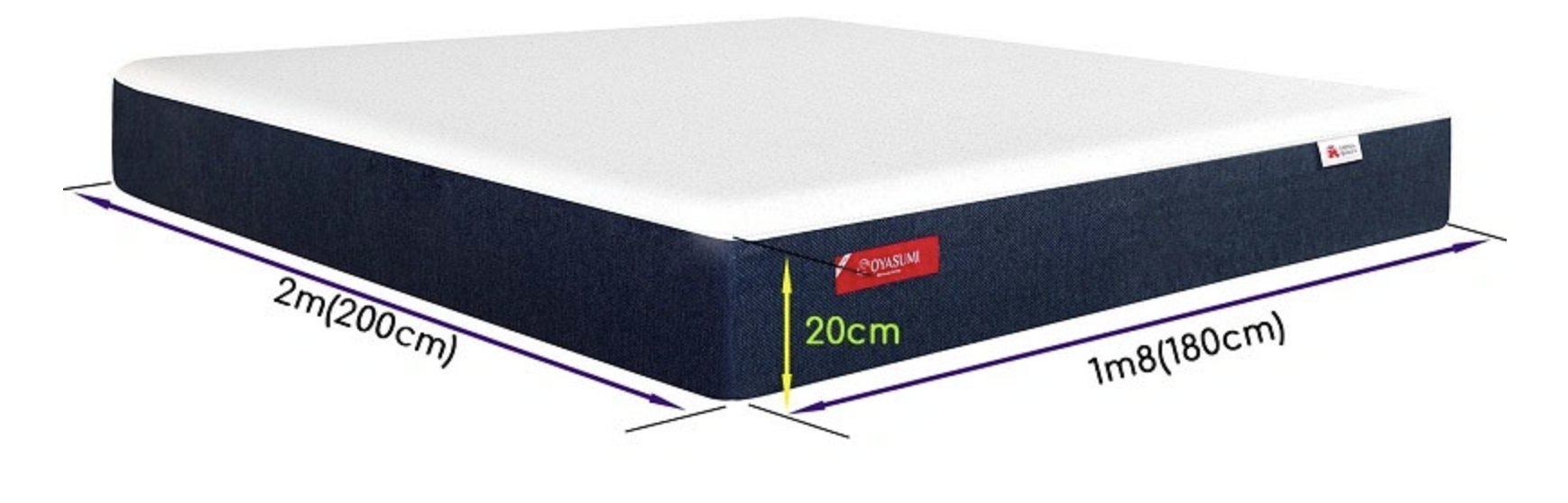 Kích thước nệm King size