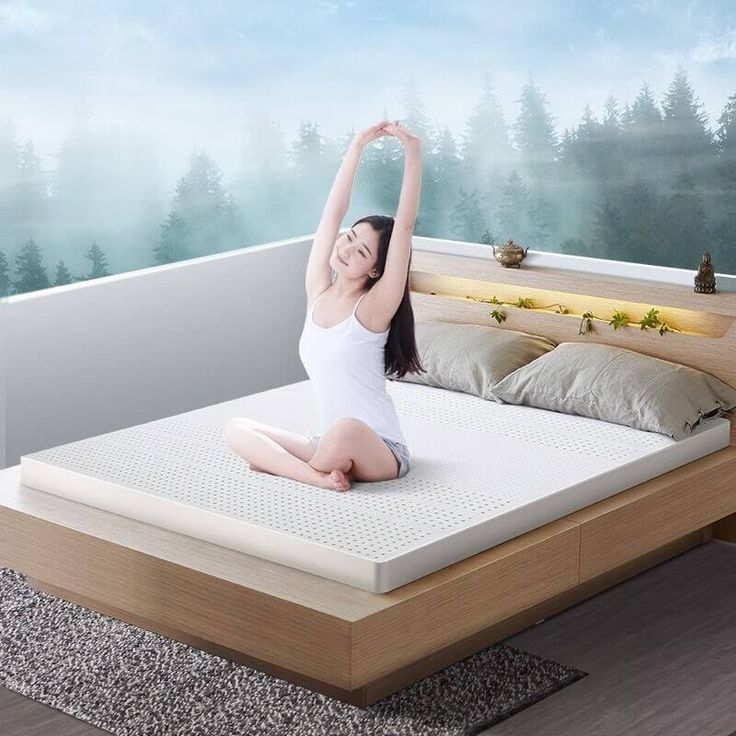 do-day-nem-cao-su-bao-nhieu-hop-ly Người nằm nệm cao su