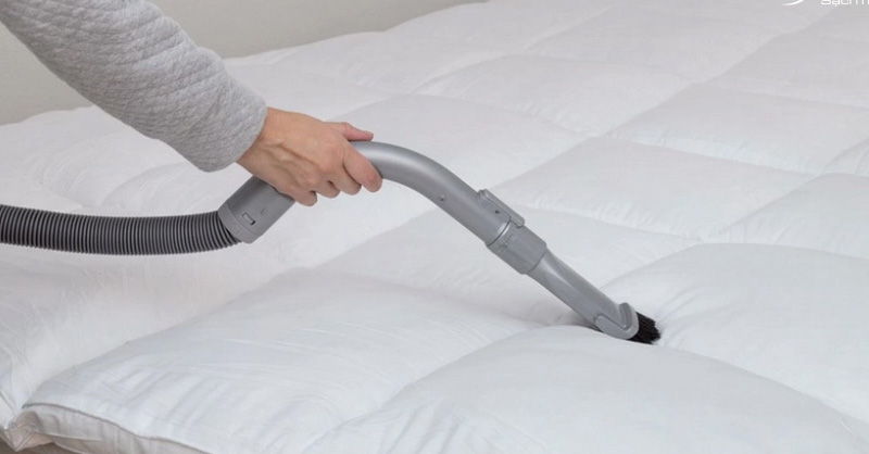 Vệ sinh nệm topper