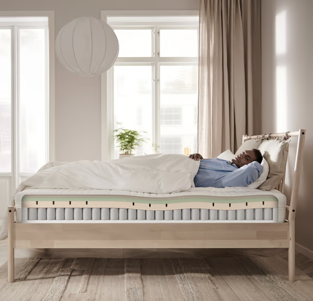 nệm nào nằm mát - nệm hybrid