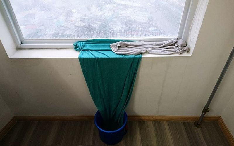 nệm bị ướt phải làm sao