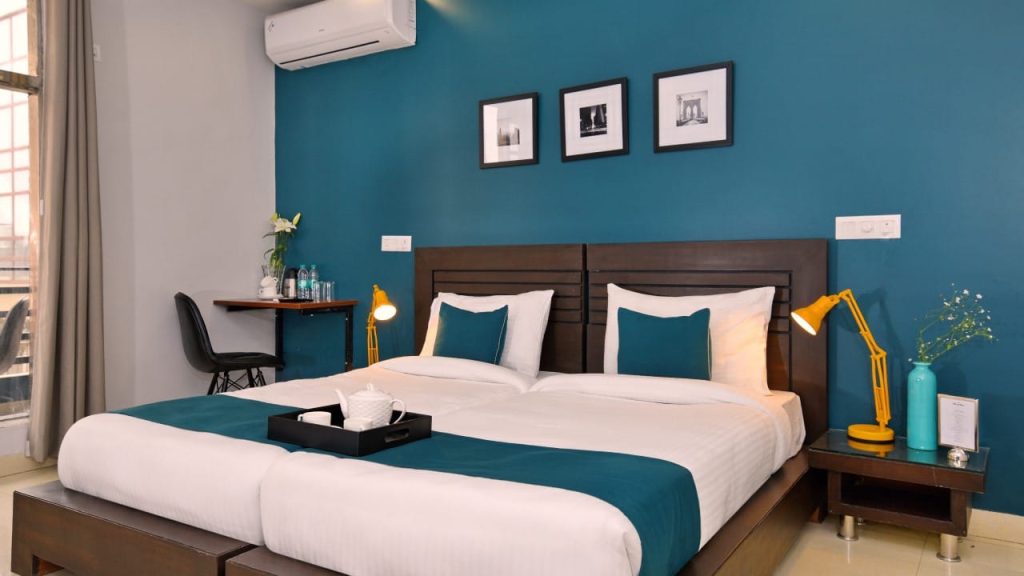 chọn chăn ga gối đệm cho homestay