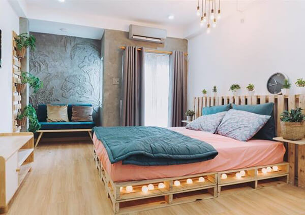chọn chăn ga gối đệm cho homestay