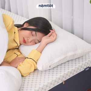 Gối Ngủ Bông Gòn Tự Nhiên Eseun Mochi - ESU_GBOMC 33 Gối ngủ bông gòn eseun mochi