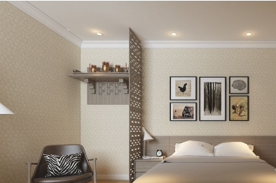 Cách đặt giường ngủ sau phòng thờ