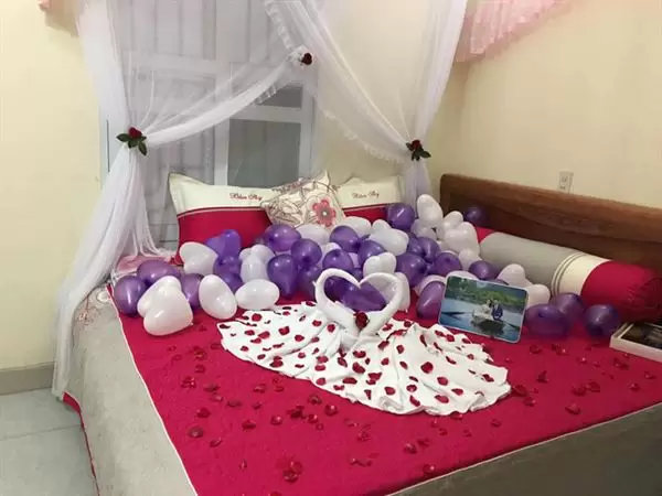 Cách trang trí phòng cưới ở nông thôn