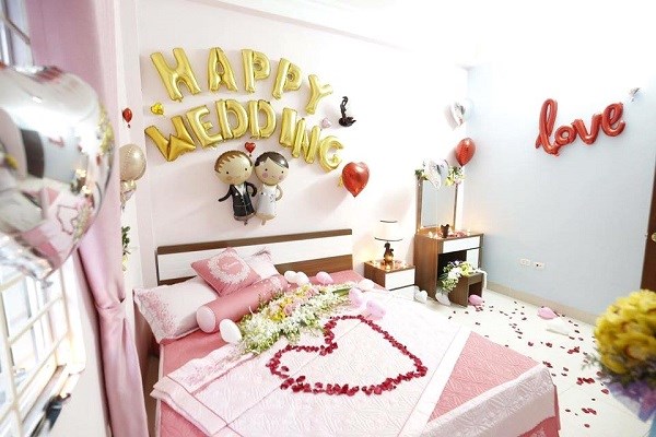 Cách trang trí phòng cưới ở nông thôn