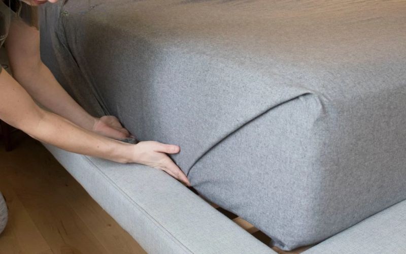 cách xử lý ga giường bị rộng