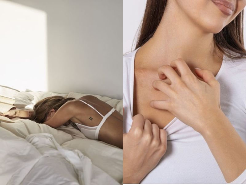 Đi ngủ có nên mặc áo lót không