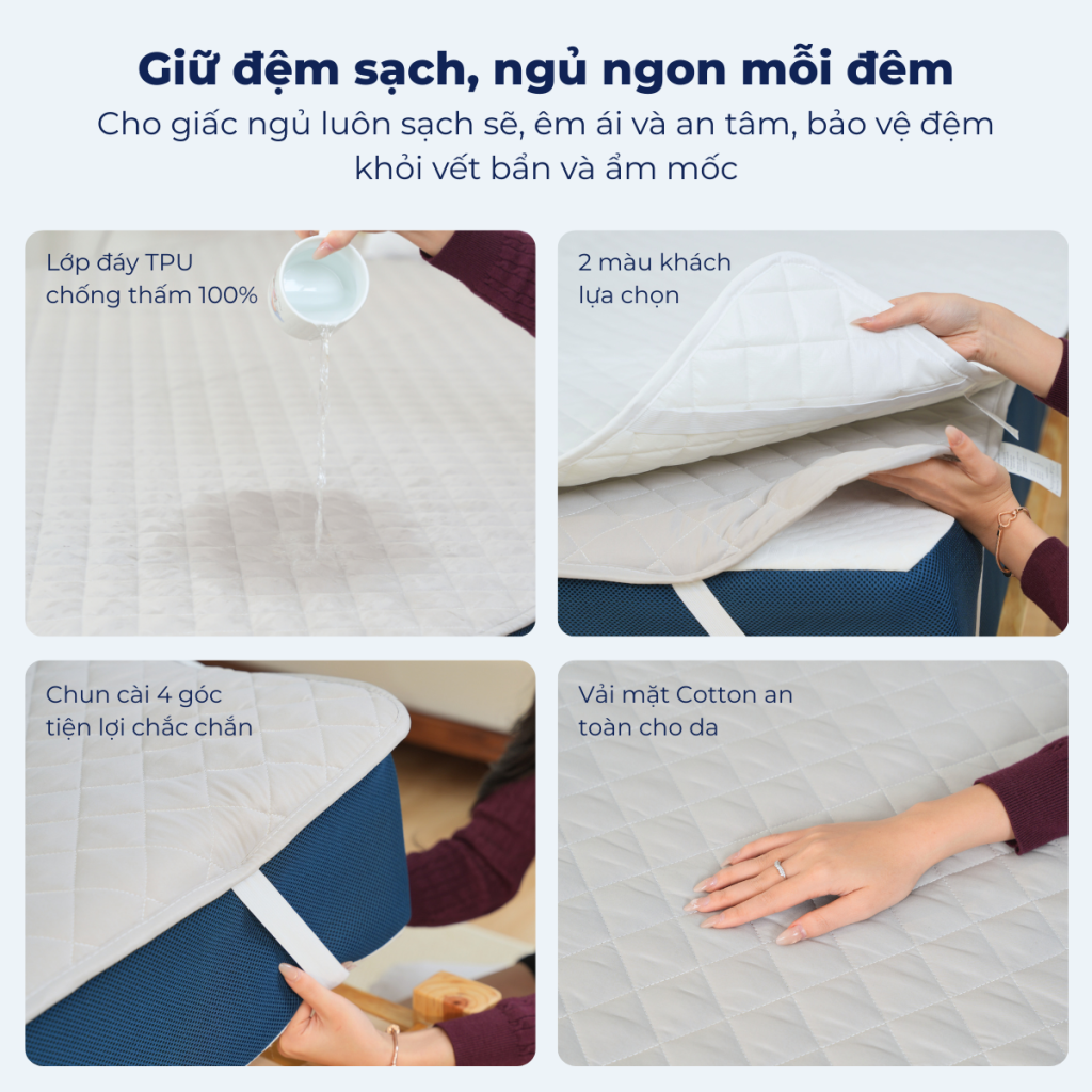 Tấm bảo vệ đệm chống thấm