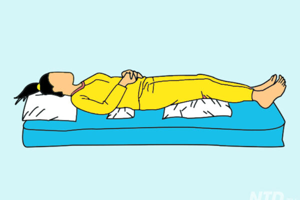 Tư thế nằm cho người thoát vị đĩa đệm
