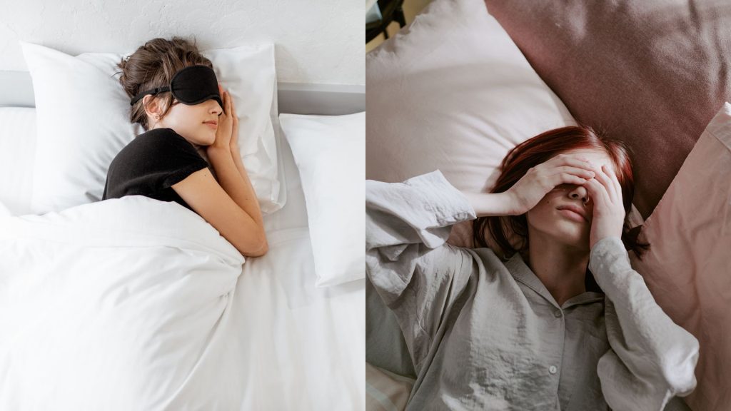 Bịt mắt khi ngủ có tốt không