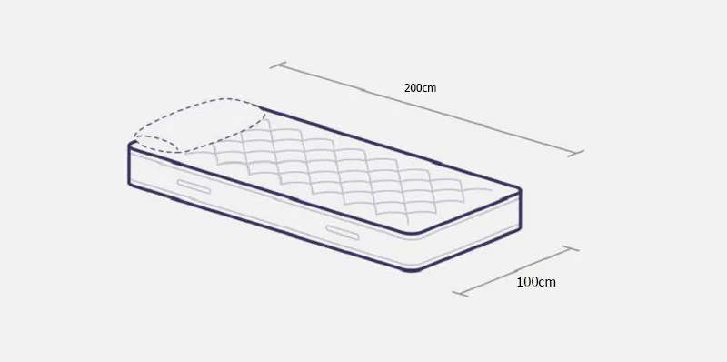 Kích thước đệm đơn chuẩn nhất hiện nay – Cách chọn size phù hợp từng nhu cầu 11 kích thước đệm đơn