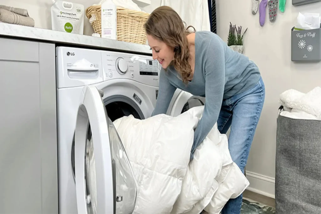 cách giặt ga giường sạch