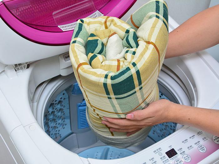 cách giặt ga giường sạch